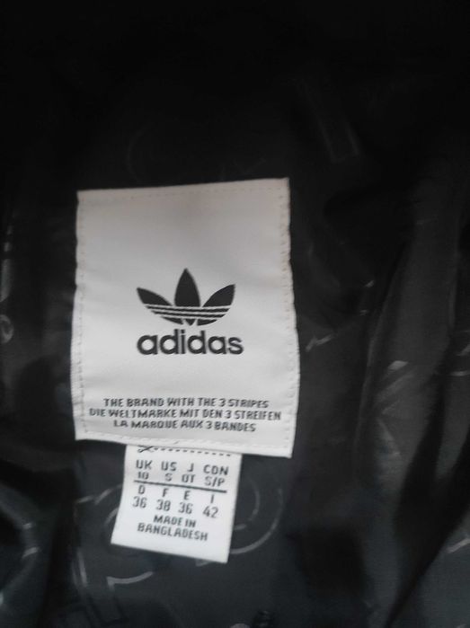 Adidas puchowa S kurtka zimowa