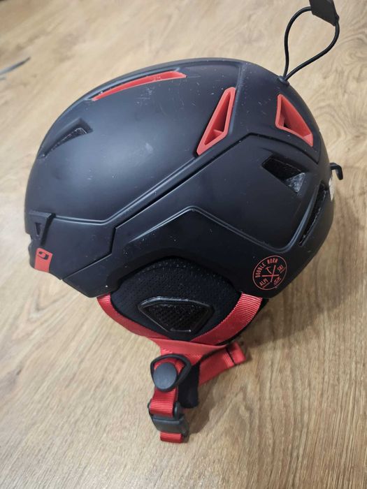 Kask na narty trekking Julbo The Peak czarny/czerwony