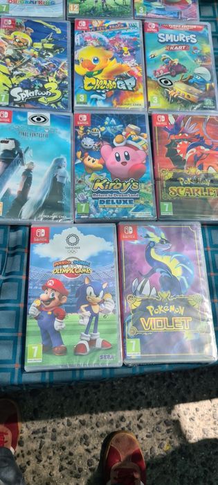 Vendo jogos swich novos e selados