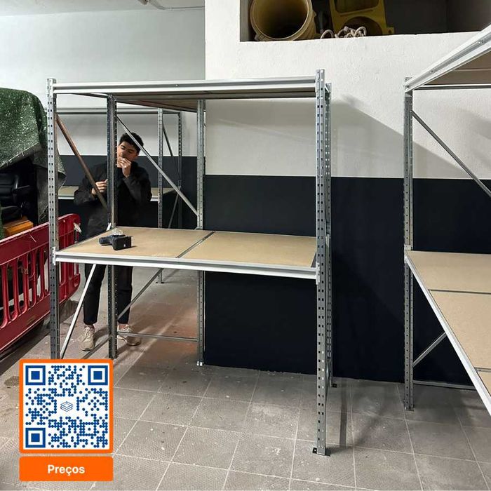 Racks metálicos industriais - Envio para todo o país