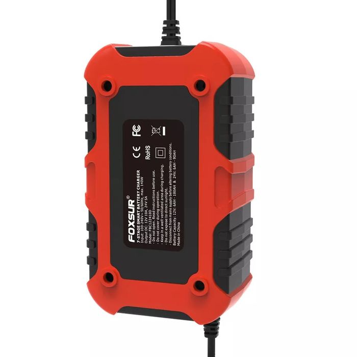 Carregador e estabilizador de bateria carro NOVO