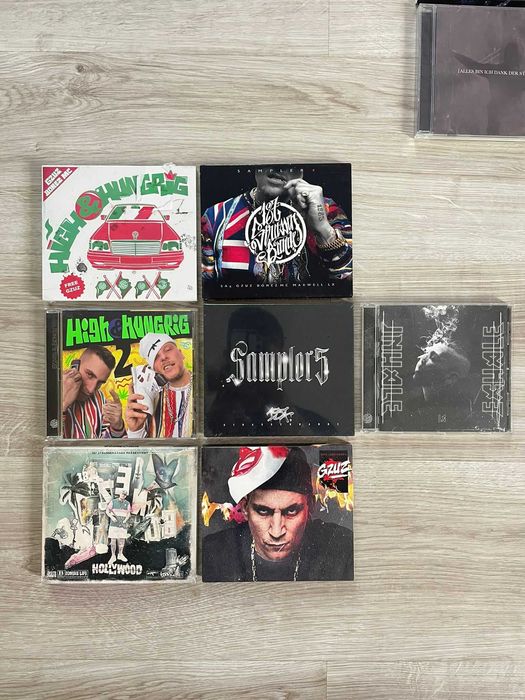 24 Płyty CD(Niemiecki rap, 187 Strassenbande,GZUZ,Bonez MC,RAF Camora)