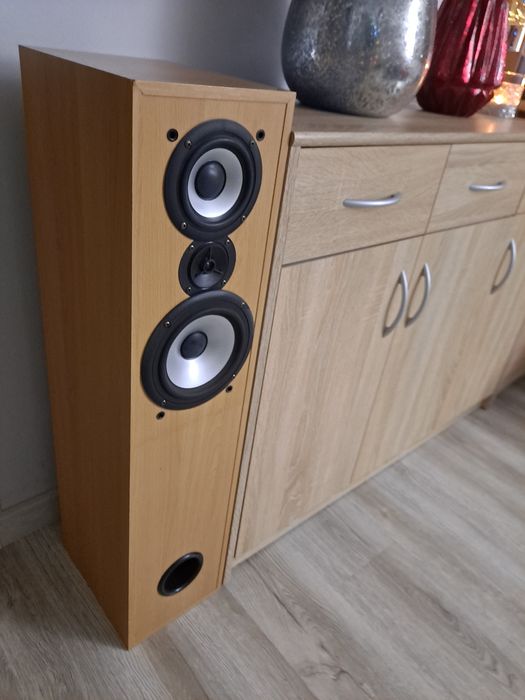 Zestaw kina domowego kolumny Lotus Tonsil + amplituner Sony STR DG520