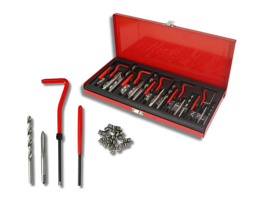 Zestaw do naprawy gwintów M5-M12 - SUPER!