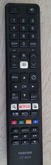 Toshiba 32"  LED HDMI wifi smart(?) pilot podstawka 32W3433DG transport