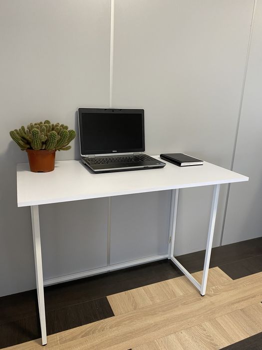 Стіл трансформер Письмовий стіл,розкладний, білий, 80 см різні кольори