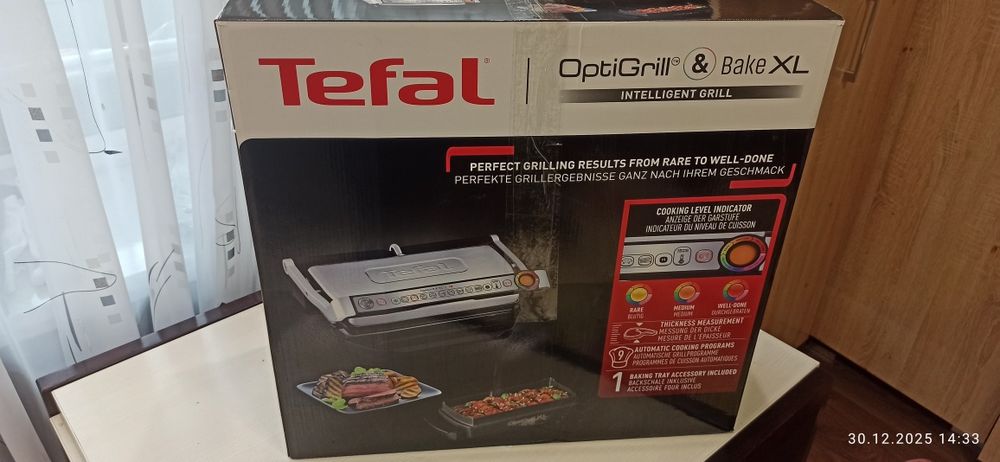 Гриль Tefal optigril XL +форма для випічки