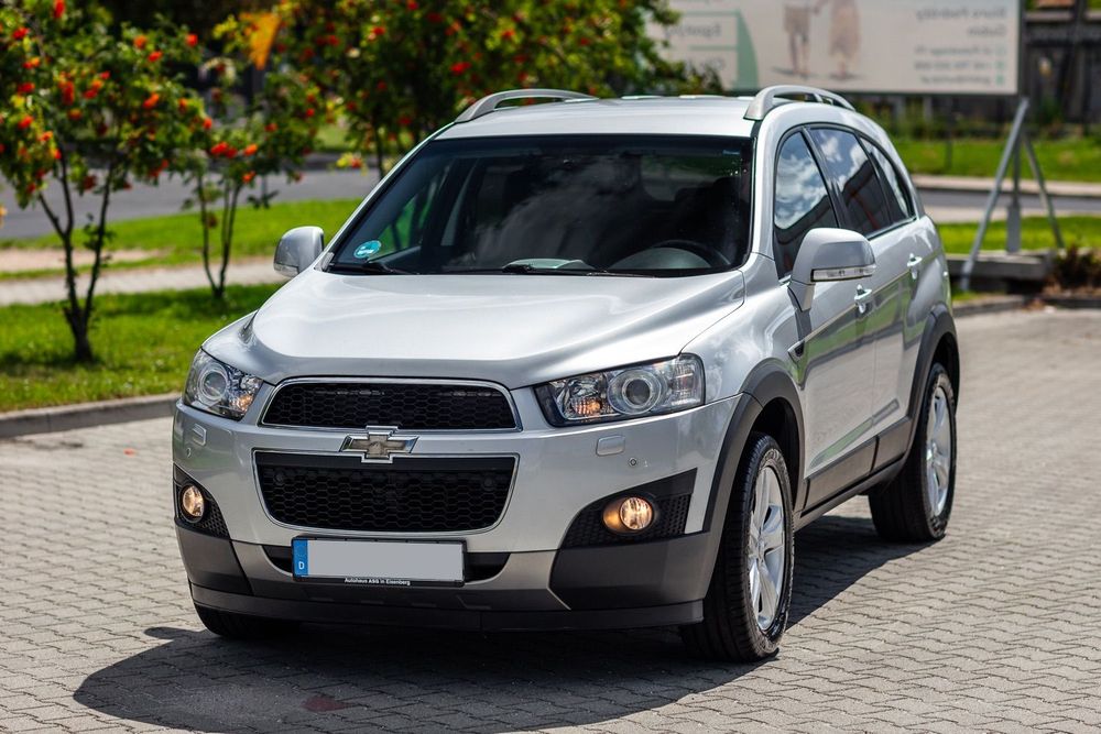 Chevrolet Captiva 2013r 7-osobowy Klima Kamera Skóra Nawigacja GRZ.Fotele