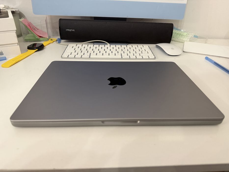 Bateria 100% Macbook Pro 14” M1 16/512gb Idealny