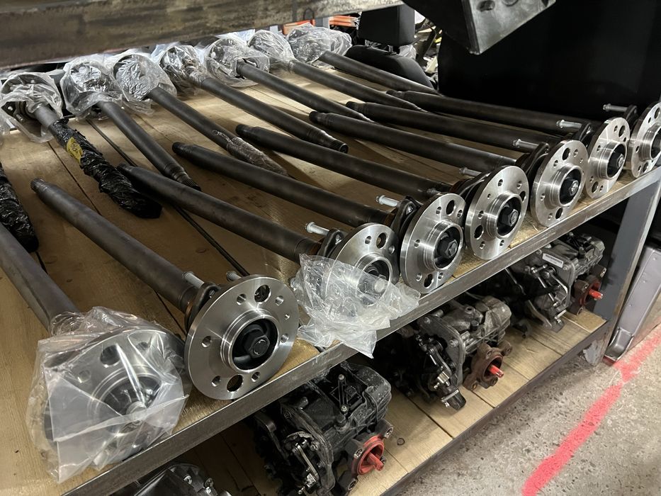 засверлені полуосі 26-30 зубів ліва права sprinter w906-907 vw crafter