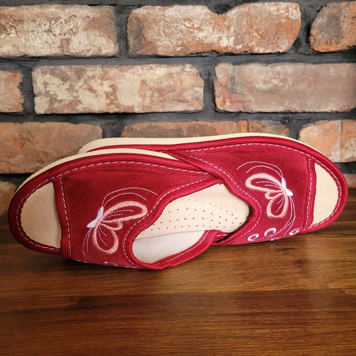 Kapcie damskie-skóra naturalna 36-41