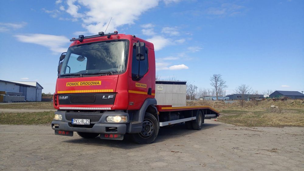 DAF FA LF 45  7t ładowności specjalny pomoc drogowa autolaweta laweta najazd Nowa!