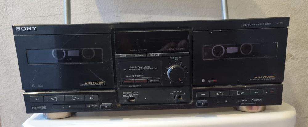 Deck Sony faz parte de uma Aparelhagem Sony de Elementos ver fotos