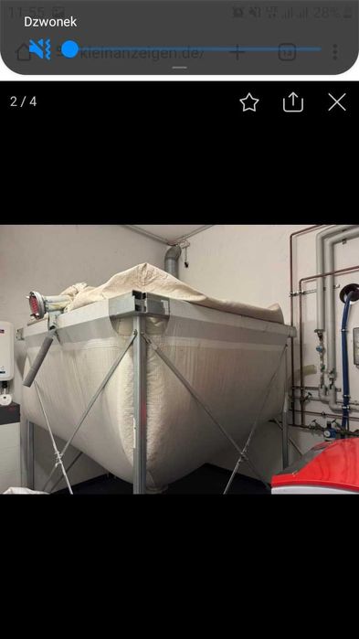 System przesyłu Pelletu, pompa pneumatyczna, ślimak do pelletu, Zbiornik na pellet Big-bag
