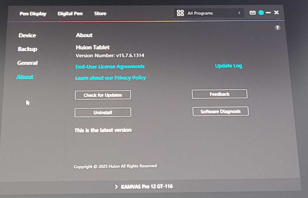 2026.07.20 - Mesa Digitalizadora HUION Kamvas Pro 12+Caneta