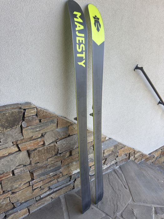Narty skiturowe  Majesty Supercout 154cm z wiązaniami Dynafit TLT Expedition
