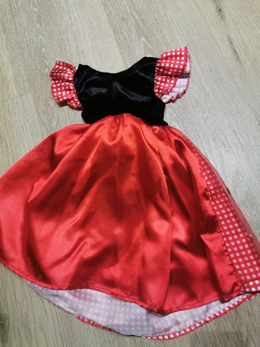 Strój przebranie kostium czerwony kapturek