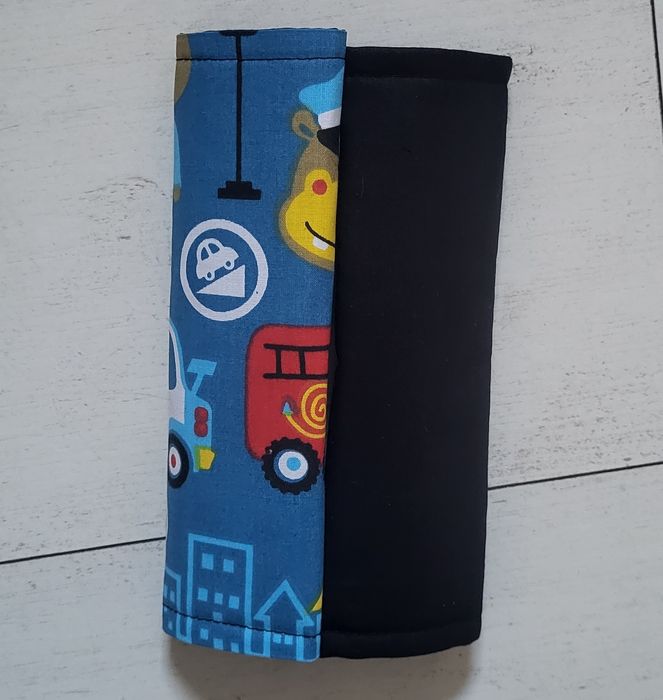 Ochraniacze na pasy. Komplet bawełniany.