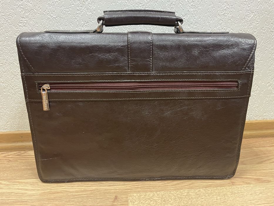 Барсетка, портфель шкіра NOM, Lancome