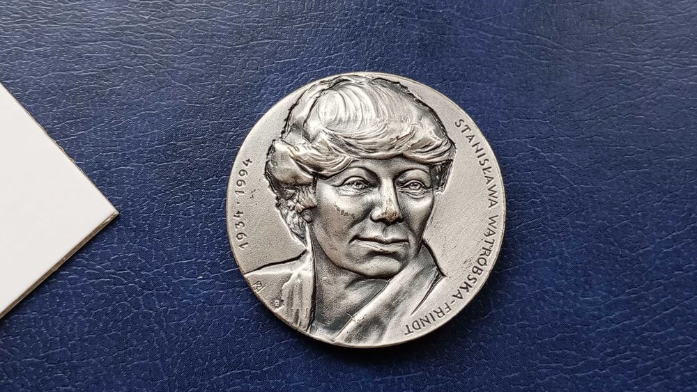 Stare monety Medal Frindt 2008 Stanisława Wątróbska