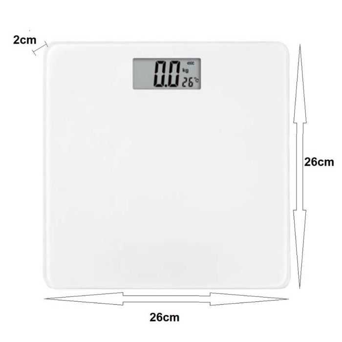 Balança Digital com Temperatura - NOVA