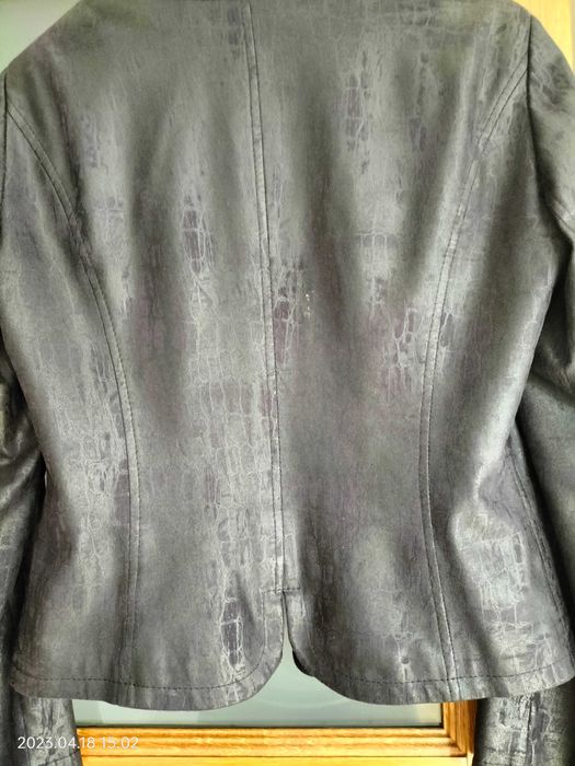 Ramoneska czarna r.40 imitacja skóry