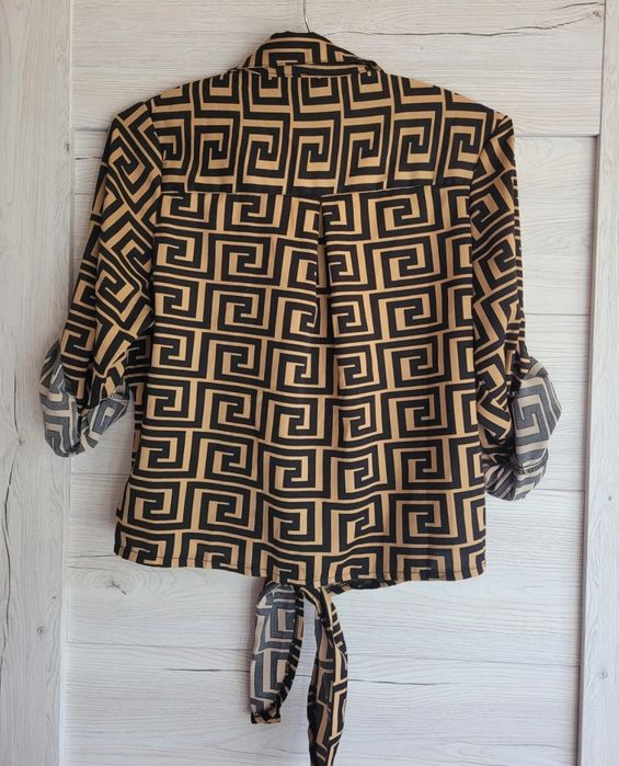 Koszula w print geometryczny L M