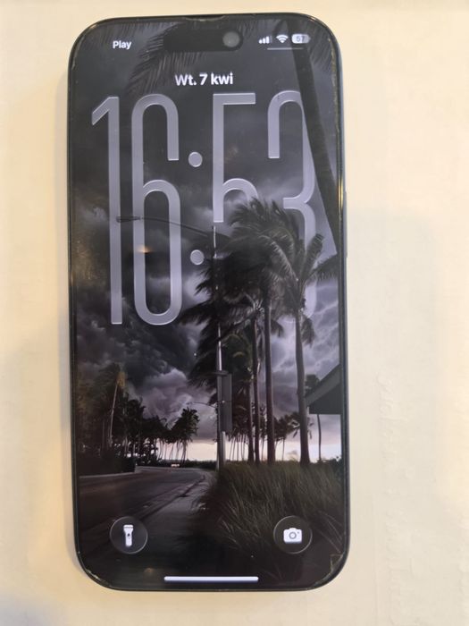 Iphone 17 PRO 256gb - niebieski, stan idealny