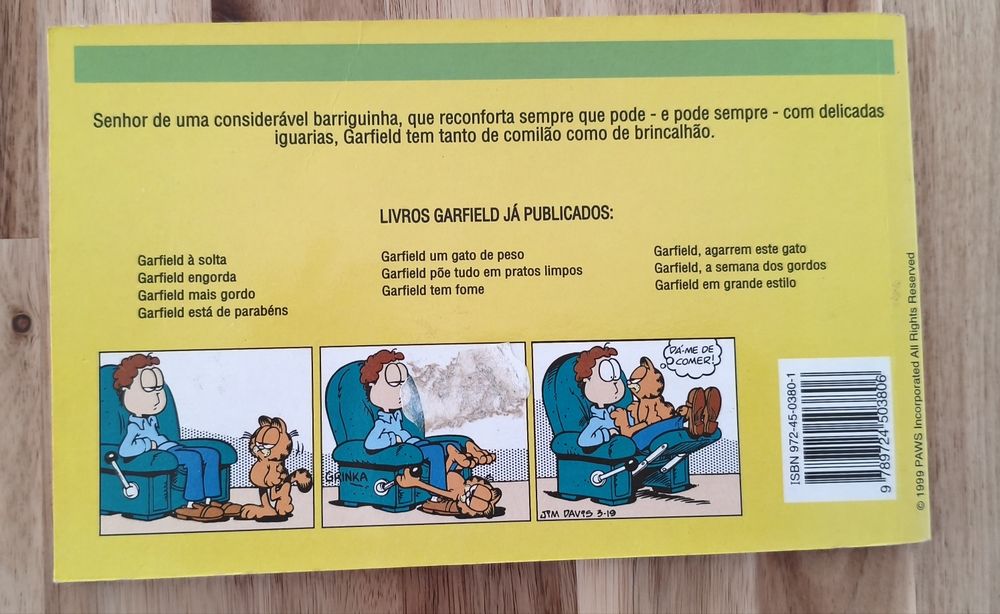 Garfield tem fome
