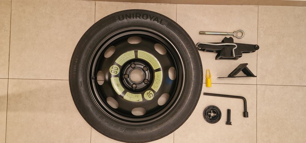 Kit pneu suplente Peugeot 3008 5008