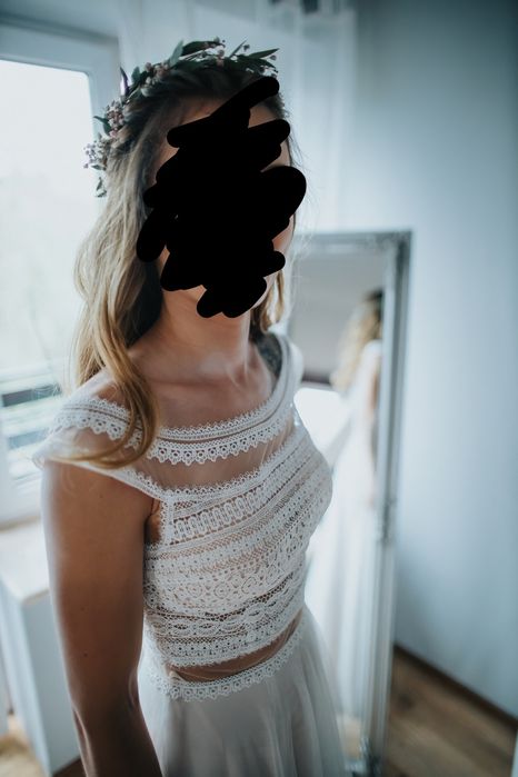 Suknia ślubna Boho XS/S