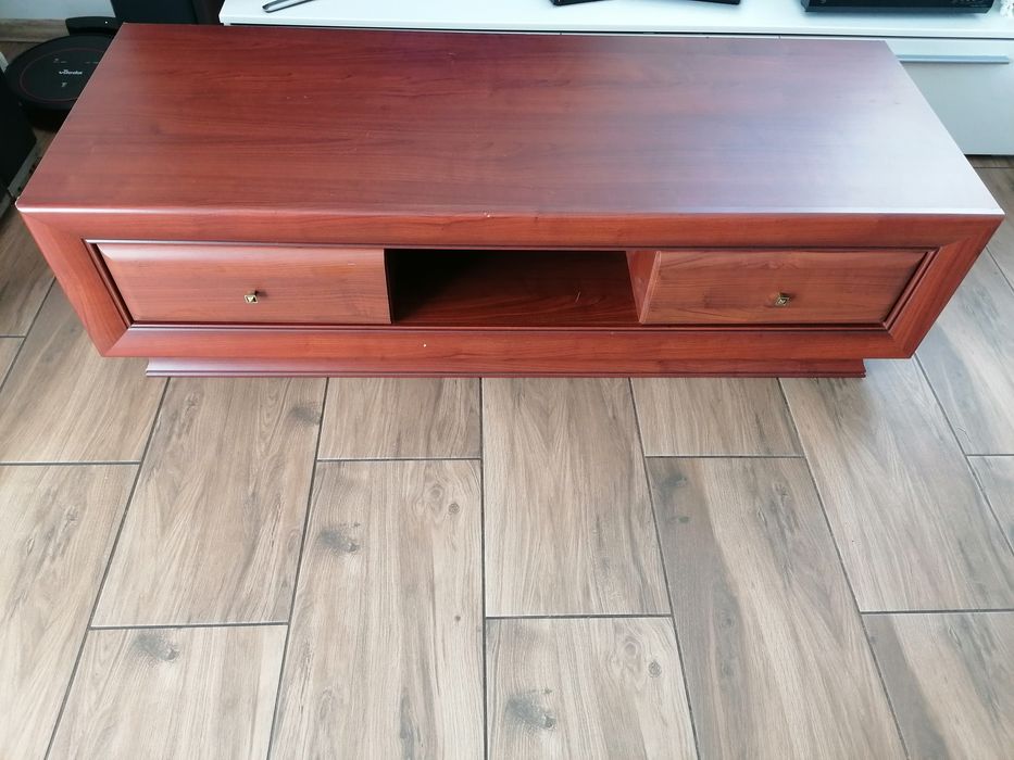 Szafka rtv Black Red White Largo