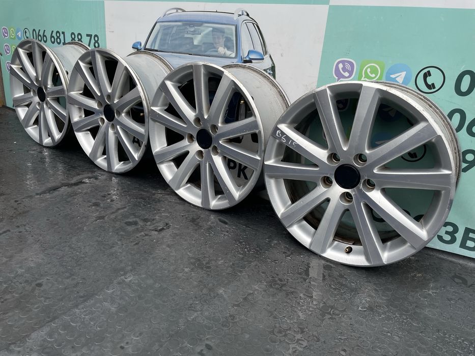 Диски титани 5x112 r17 фольксваген пассат гольф шкода октавія титаны