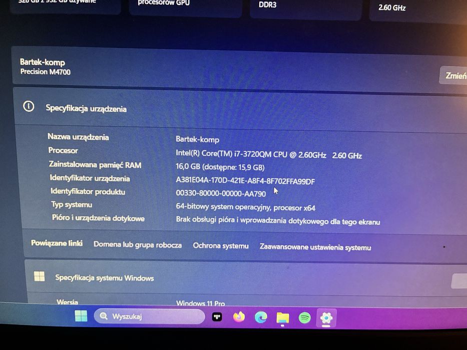 Dell Precision M4700