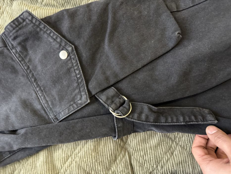 acne studios cargo canvas pants