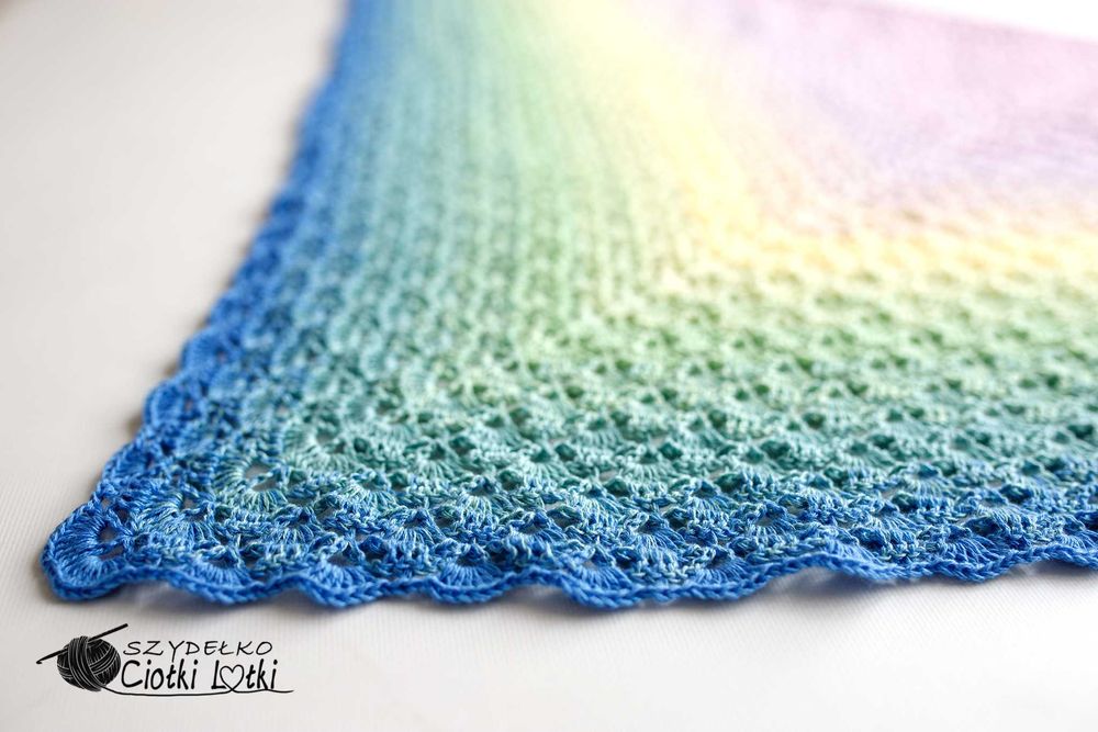 Chusta rękodzieło handmade