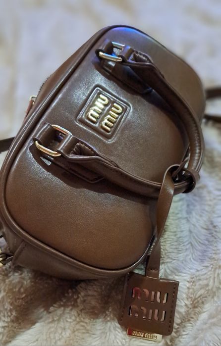 Сумочка в шоколадному кольорі