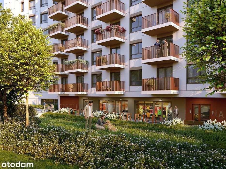 3-pokojowe mieszkanie 53m2 + balkon Bezpośrednio
