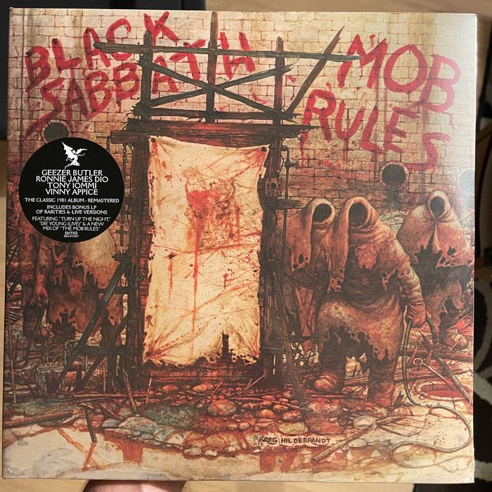 2LP Black Sabbath - Mob Rules