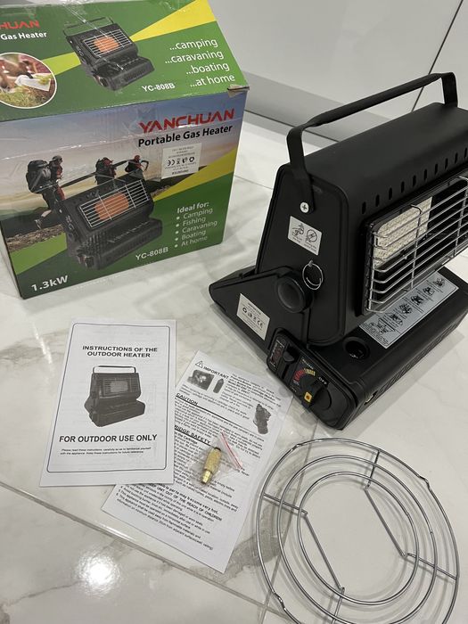 Обогреватель газовый новый керамика