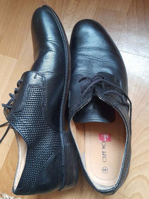 Чоловічі туфлі Cafe moda Италия 46р. Оригінал. 100% натуральна шкіра