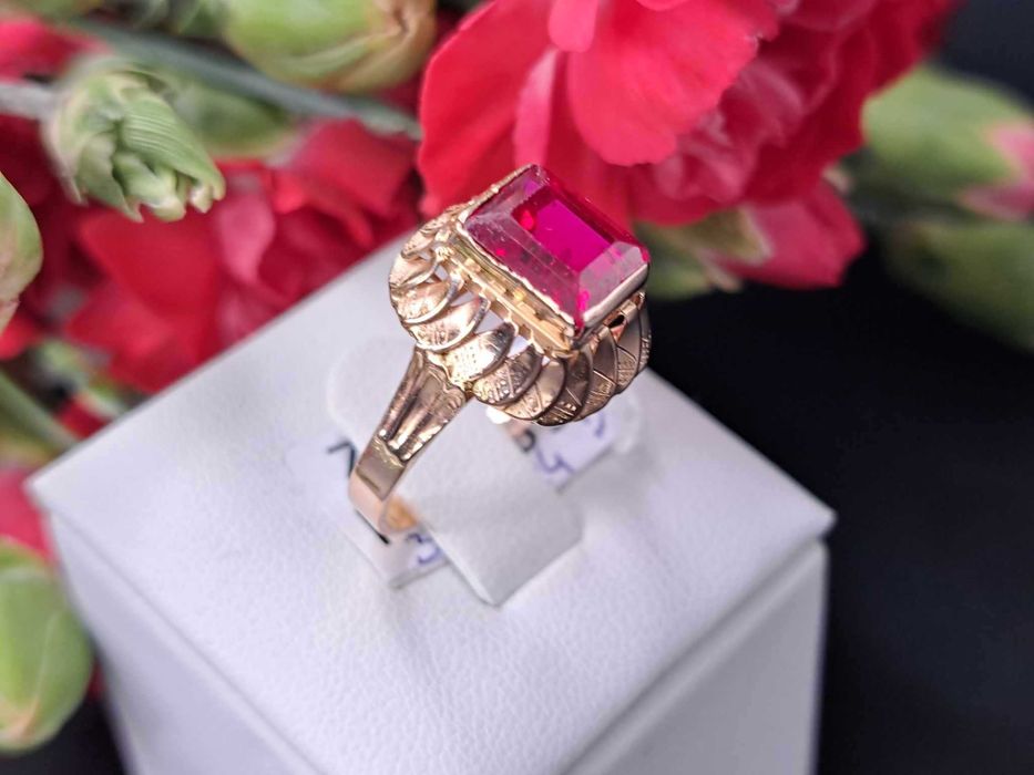 ZŁOTY PIERŚCIONEK 3,95 GR. próba: 585 roz. 13 Komis Redi