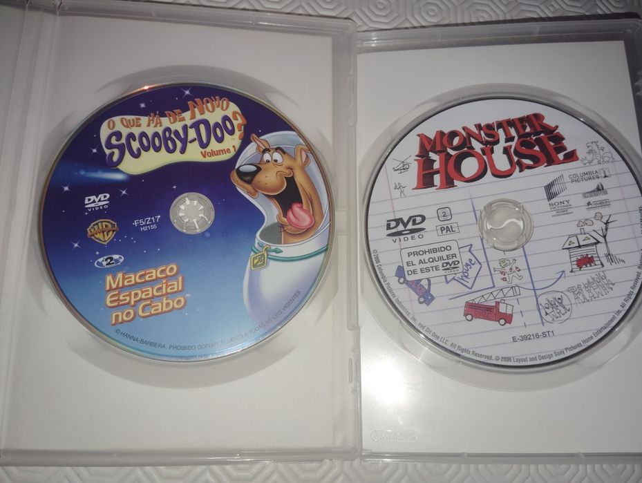 DVDs Filmes Infantis Como Novos