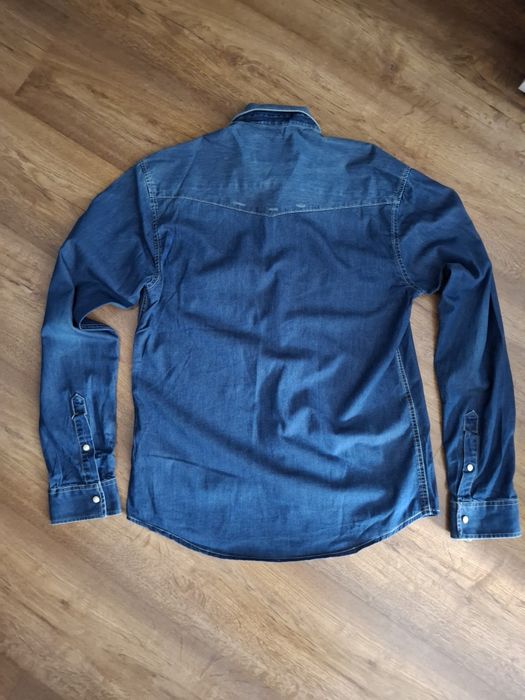 Koszula jeans długi rękaw Jack&Jones M męska