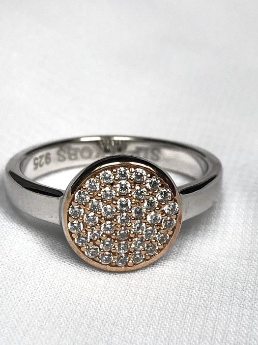 Кольцо, Каблучка Sif Jakobs, Thomas Sabo, срібло, цирконій р. 56