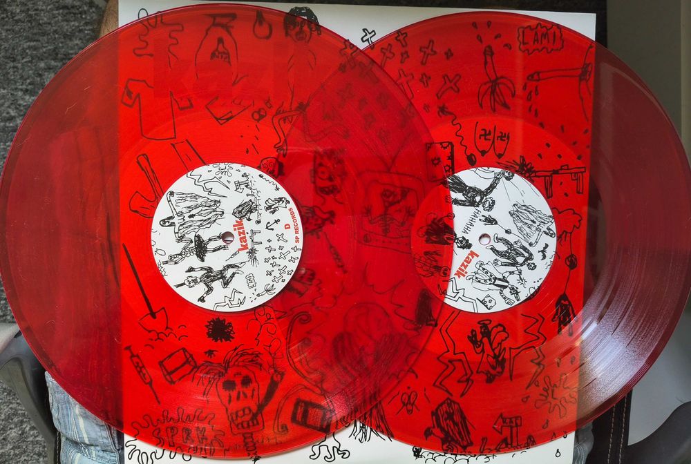 KNŻ- "Na żywo, ale w studio", 2LP, red