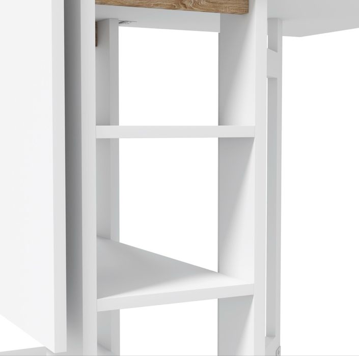 Mesa dobravel com duas abas