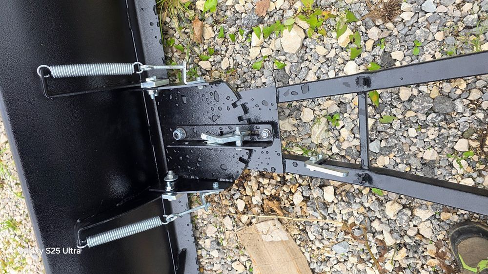 Pług do quada Linhai 150 cm – system NA KLIK • ORANGE