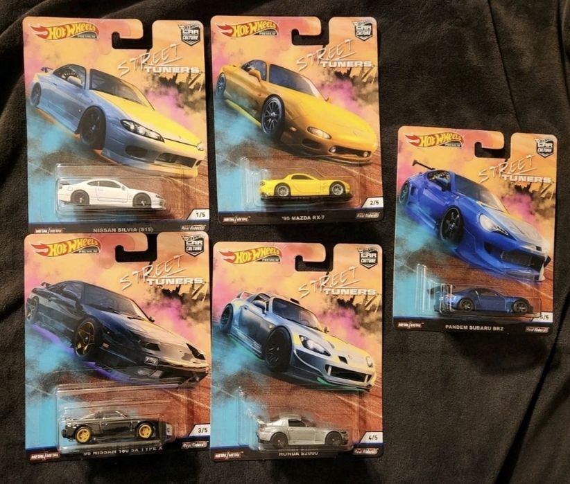 Set Completo Street Tuners Hot Wheels Premium