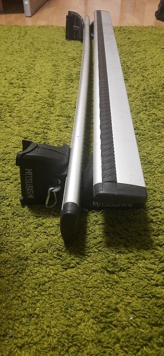 Багажник на рейлінги Мітсубісі!з регуліровками ширини!